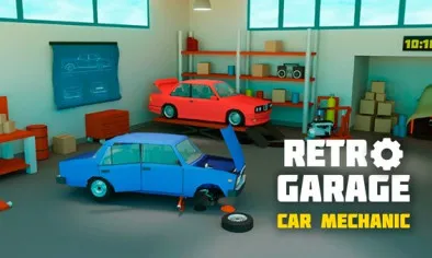 Retro Garage - Car Mechanic Retro Garage - Car Mechanic img